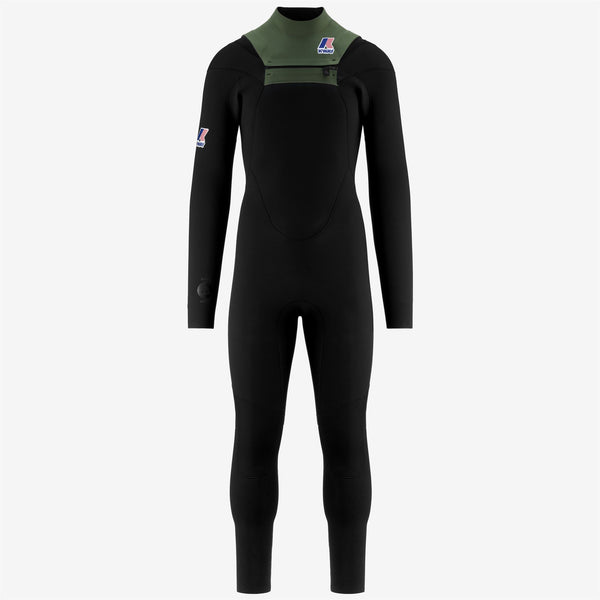k way K-WAY LONG WETSUIT BLACK-OLIVE