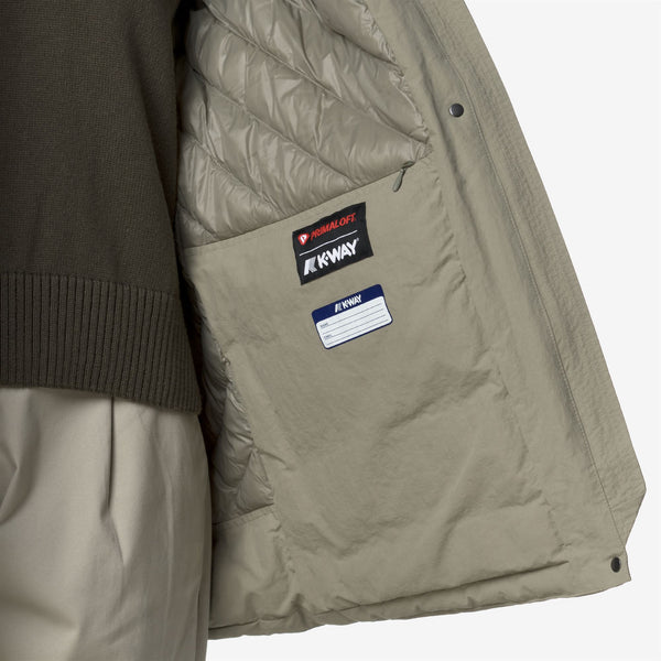 K Way KALIMA WARM COTTON NYLON GREEN OAK