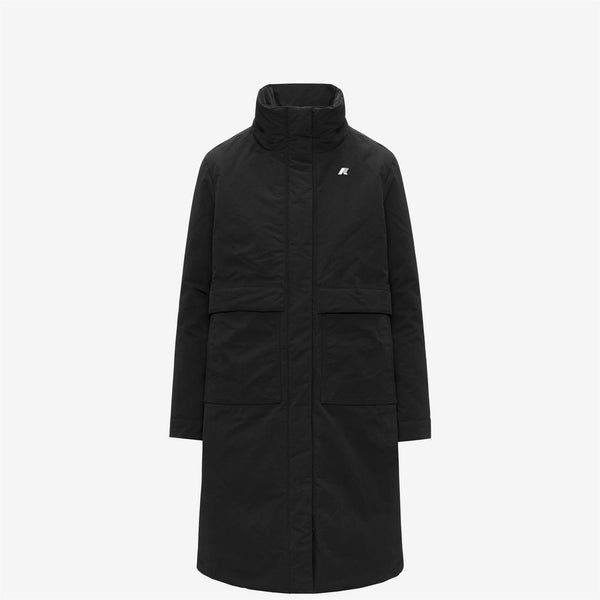 K Way KALISHA WARM COTTON NYLON BLACK PURE