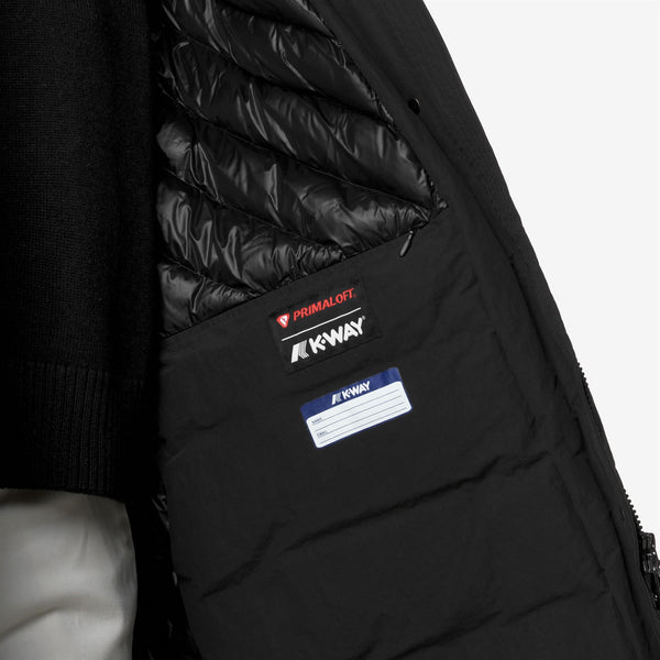 K Way KALISHA WARM COTTON NYLON BLACK PURE