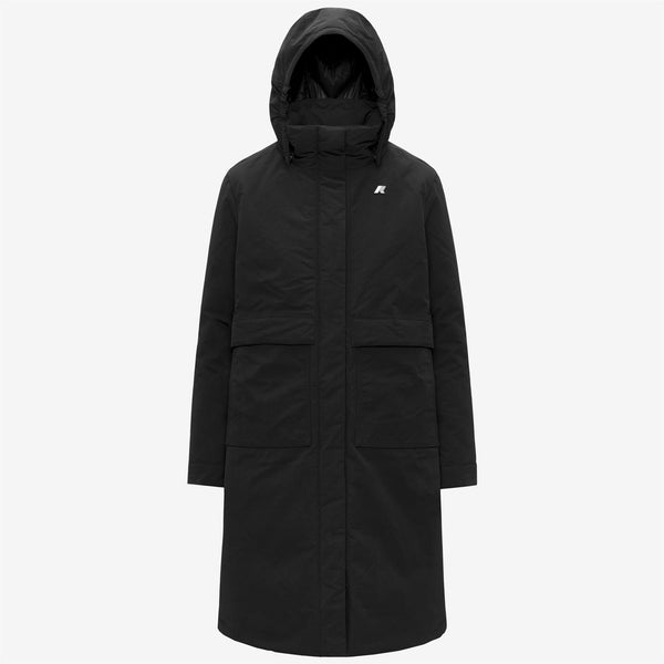 k way KALISHA WARM COTTON NYLON BLACK PURE