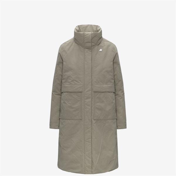 K Way KALISHA WARM COTTON NYLON GREEN OAK