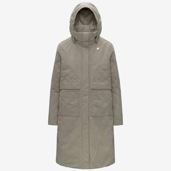 k way KALISHA WARM COTTON NYLON GREEN OAK