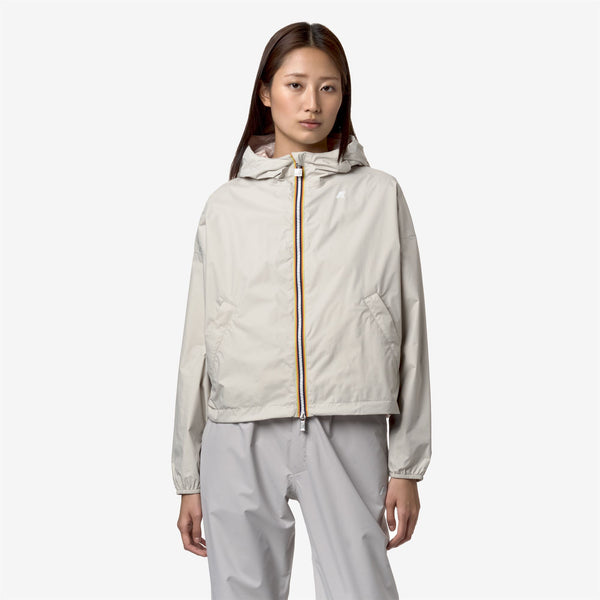 K Way LAURETTE PLUS.2 REVERSIBLE BEIGE LT-PINK