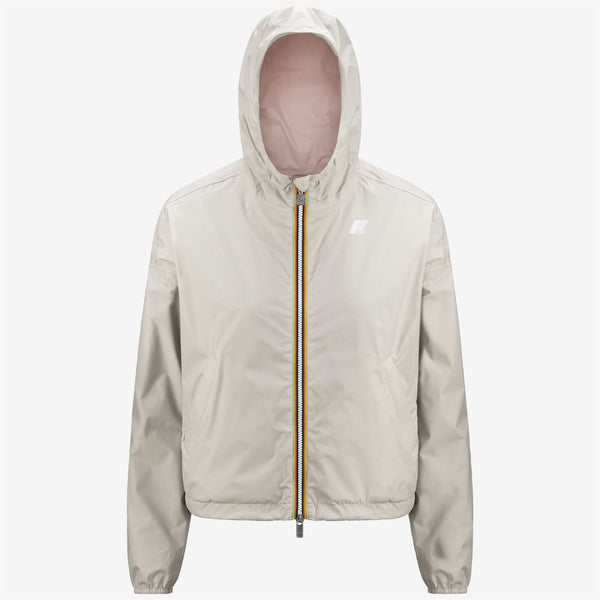 k way LAURETTE PLUS.2 REVERSIBLE BEIGE LT-PINK