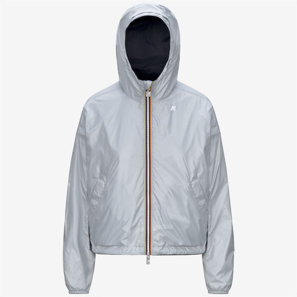 K Way LAURETTE PLUS.2 REVERSIBLE BLUE DEPTH-GREY