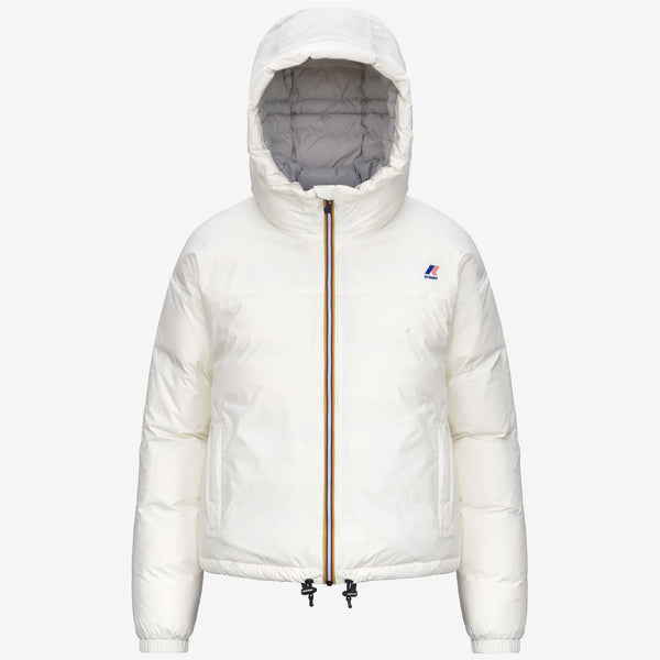 k way LE VRAI 4.0 ALBINE HEAVY WARM WHITE GARDENIA