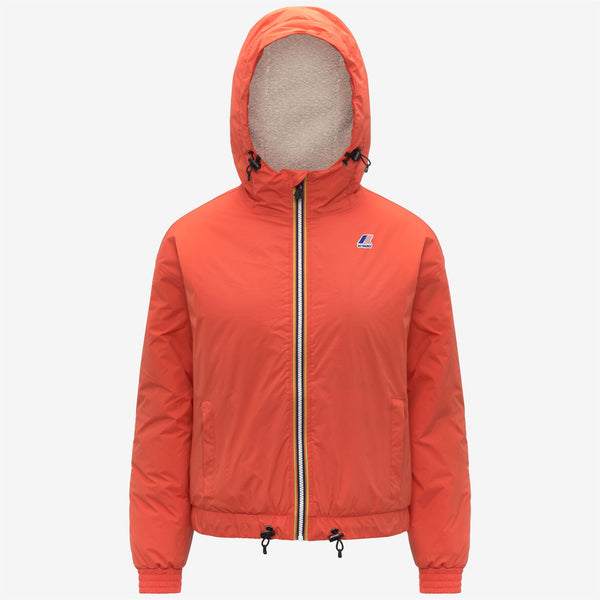 k way LE VRAI 4.0 ALBINE ORSETTO ORANGE FIESTA