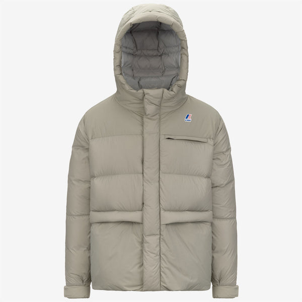 k way LE VRAI 4.0 AURELE HEAVY WARM GREEN OAK