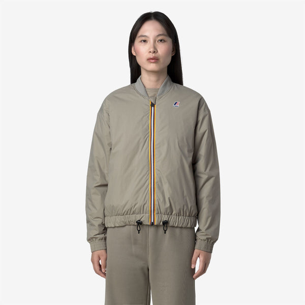 K Way LE VRAI 4.0 AZELIE WARM GREEN OAK