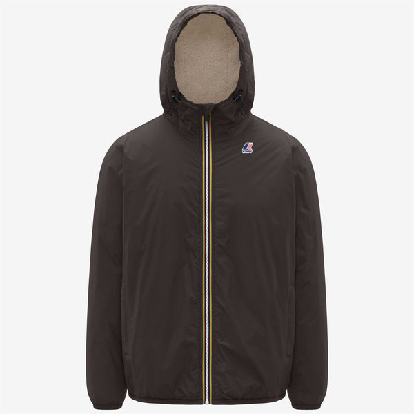 k way LE VRAI 4.0 CLAUDE ORSETTO BLACK OLIVE