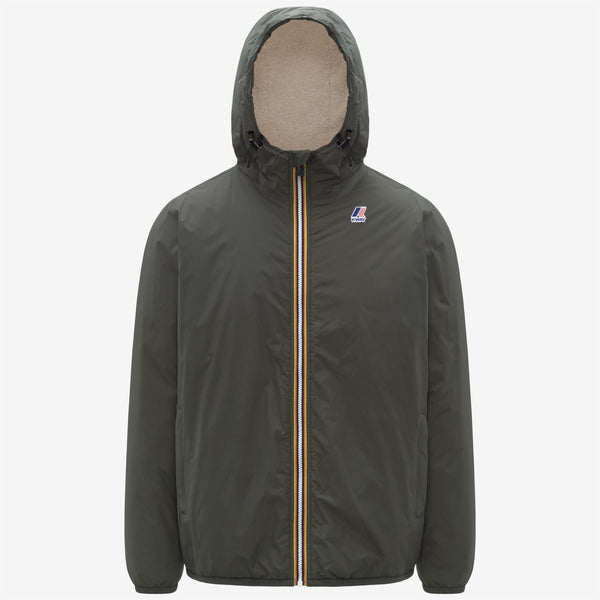 k way LE VRAI 4.0 CLAUDE ORSETTO GREEN BLACKISH