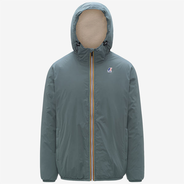 k way LE VRAI 4.0 CLAUDE ORSETTO GREEN IRON