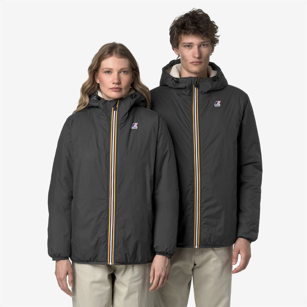 K Way LE VRAI 4.0 CLAUDE ORSETTO GREY SHADOW DK