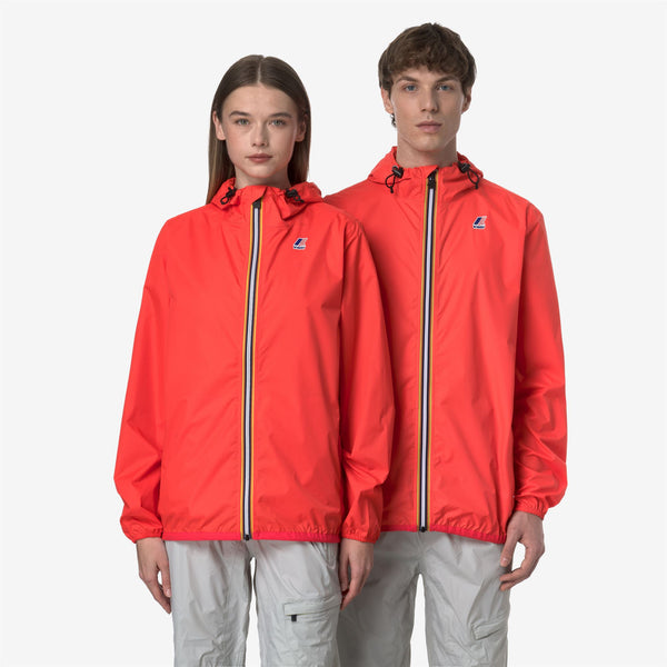 K Way LE VRAI 4.0 CLAUDE RED PAPAVERO