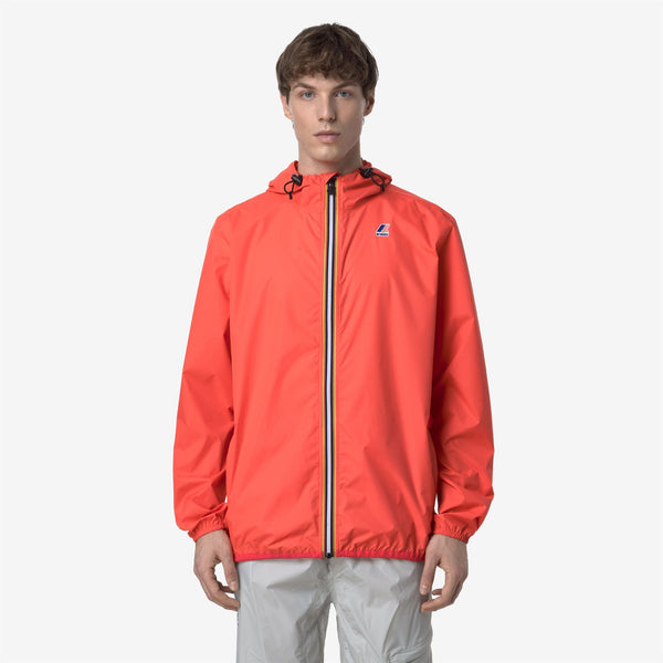 K Way LE VRAI 4.0 CLAUDE RED PAPAVERO