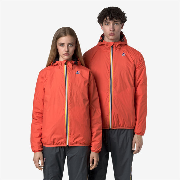 K Way LE VRAI 4.0 CLAUDE WARM ORANGE FIESTA