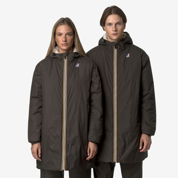 K Way LE VRAI 4.0 EIFFEL EAST ORSETTO BLACK OLIVE