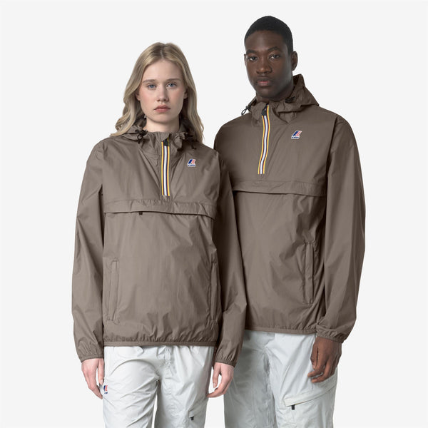 K Way LE VRAI 4.0 LEON BEIGE TAUPE