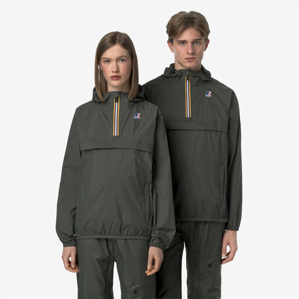 K Way LE VRAI 4.0 LEON GREEN BLACKISH