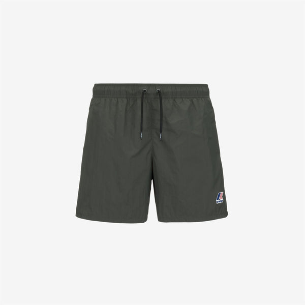 k way LE VRAI OLIVIER GREEN BLACKISH