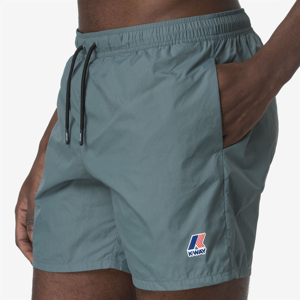 K Way LE VRAI OLIVIER GREEN IRON