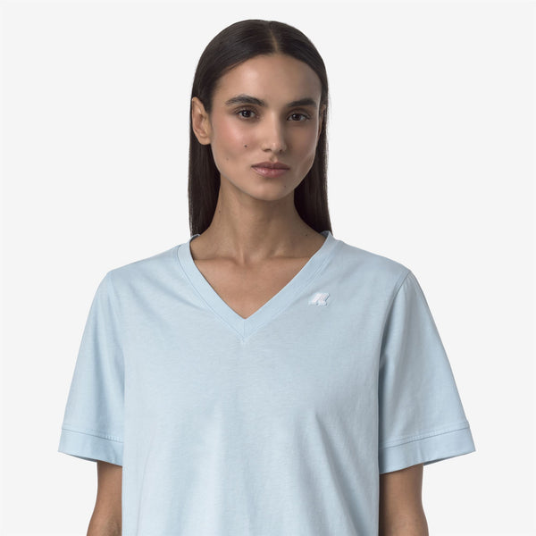 K Way LEDA JERSEY BLUE BABY