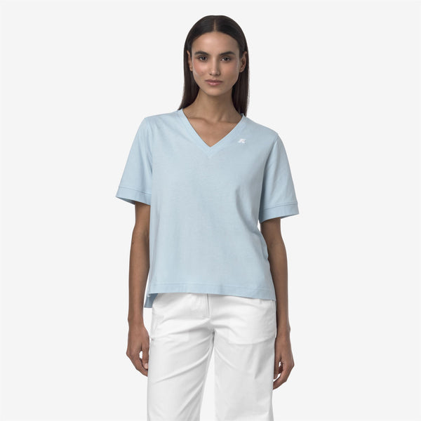 K Way LEDA JERSEY BLUE BABY