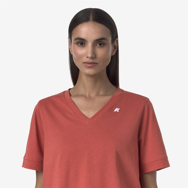 K Way LEDA JERSEY RED JASPER