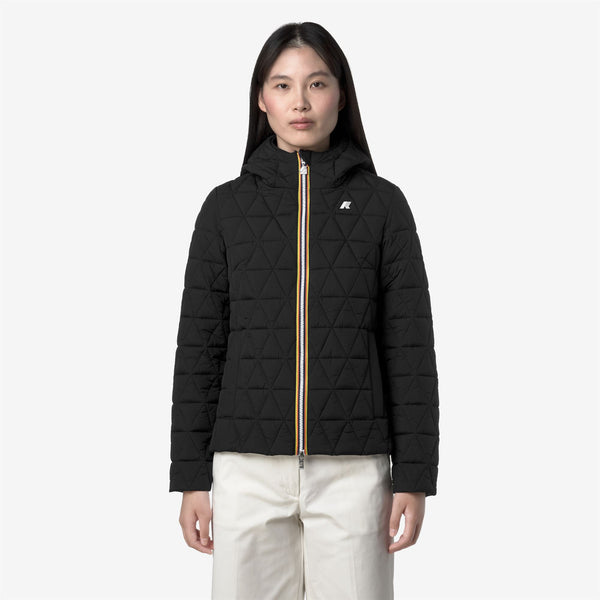 K Way LIL DIAMOND QUILTED WARM BLACK PURE