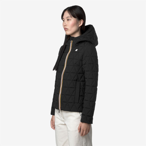 K Way LIL DIAMOND QUILTED WARM BLACK PURE