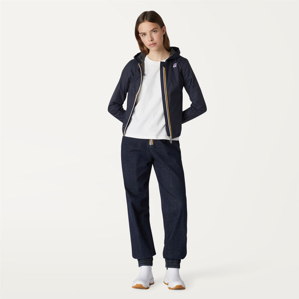 K Way LIL PLUS.DOT BLUE DEPTH