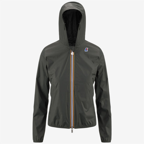 k way LIL PLUS.DOT GREEN BLACKISH