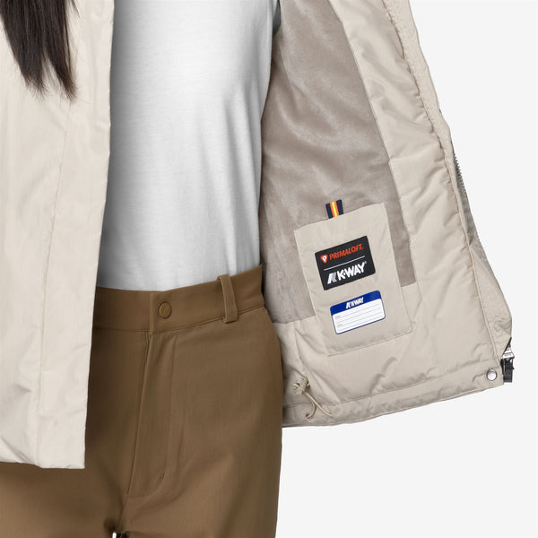 K Way LIL SOFT TOUCH MARMOTTA BEIGE G-GREY B