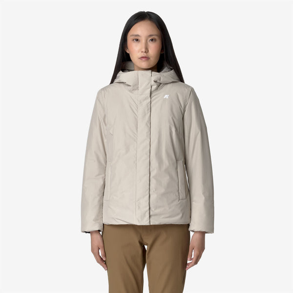 K Way LIL SOFT TOUCH MARMOTTA BEIGE G-GREY B