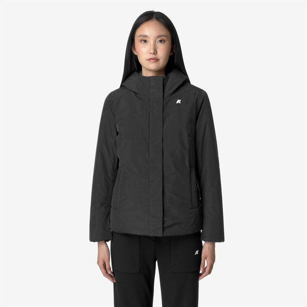 K Way LIL SOFT TOUCH MARMOTTA BLACK P-BLUE A