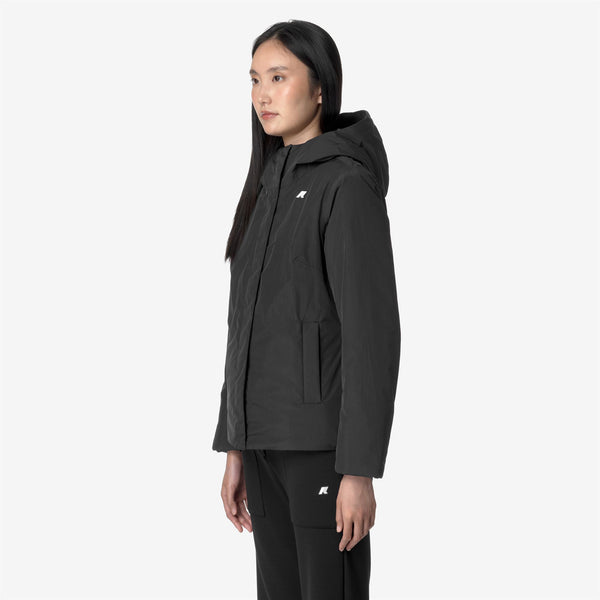 K Way LIL SOFT TOUCH MARMOTTA BLACK P-BLUE A