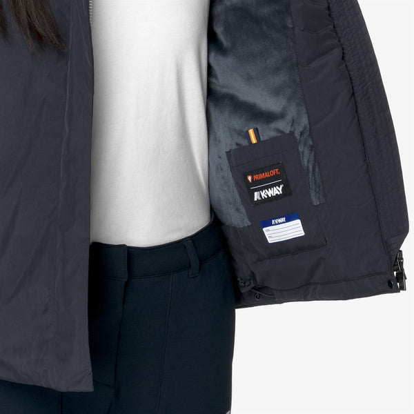 K Way LIL SOFT TOUCH MARMOTTA BLUE D-BLUE A