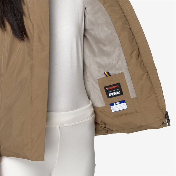 K Way LIL SOFT TOUCH MARMOTTA BROWN C-BEIGE G