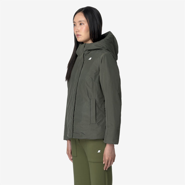 K Way LIL SOFT TOUCH MARMOTTA GREEN B-BLUE A