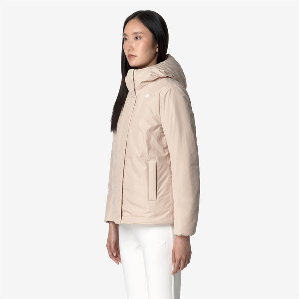 K Way LIL SOFT TOUCH MARMOTTA PINK TINT-GREY GOAT