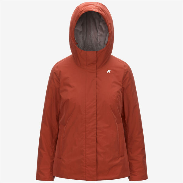 k way LIL SOFT TOUCH MARMOTTA RED P-GREY B