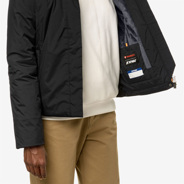 K Way LILY MICRO RIPSTOP MARMOTTA BLACK P-BLUE A