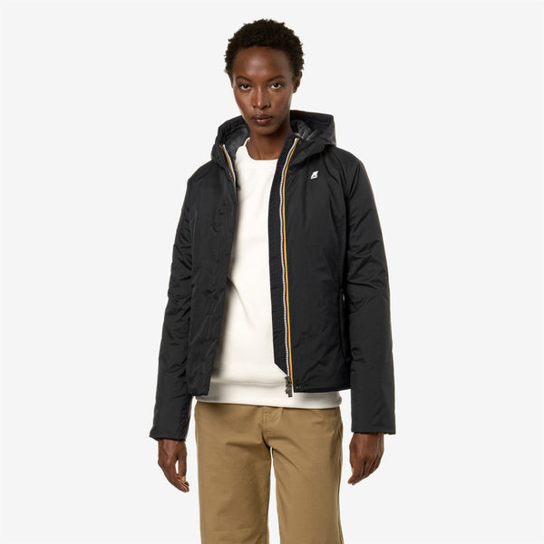 K Way LILY MICRO RIPSTOP MARMOTTA BLACK P-BLUE A