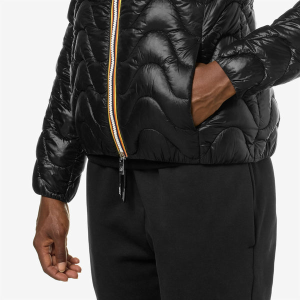 K Way LILY QUILTED WARM BLACK PURE