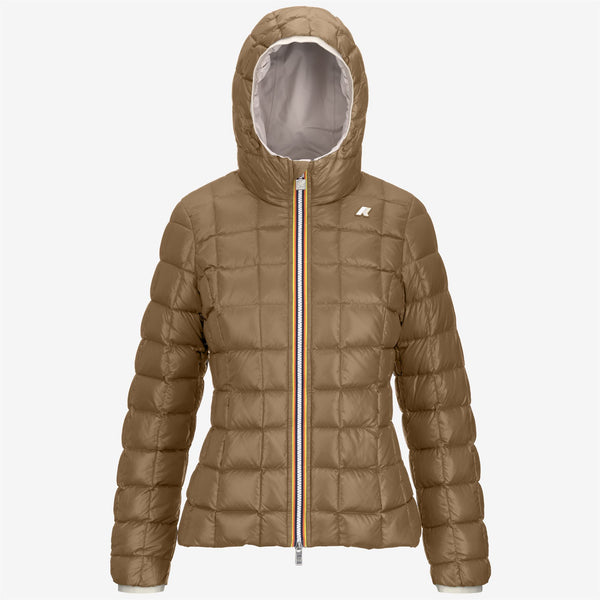 K Way LILY ST THERMO REVERSIBLE BEIGE G-BROWN C