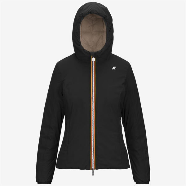 k way LILY ST THERMO REVERSIBLE BLACK P-BEIGE G