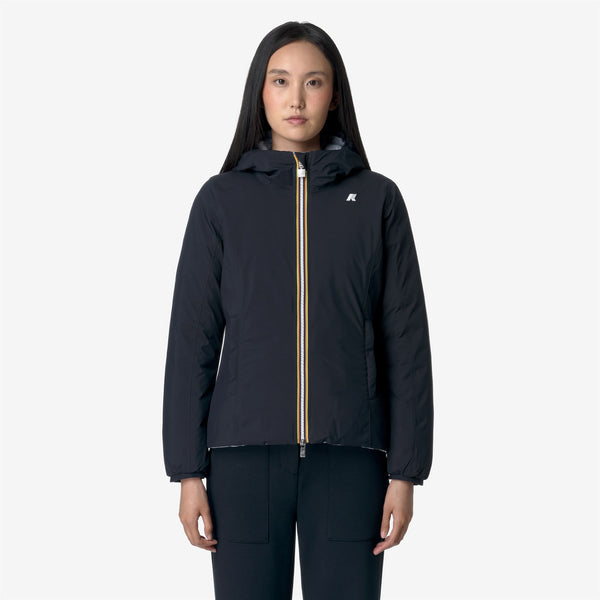 K Way LILY ST THERMO REVERSIBLE BLUE D-BLUE LT