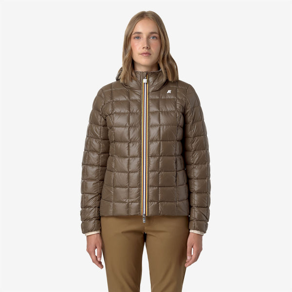 K Way LILY ST THERMO REVERSIBLE PINK T-BROWN G