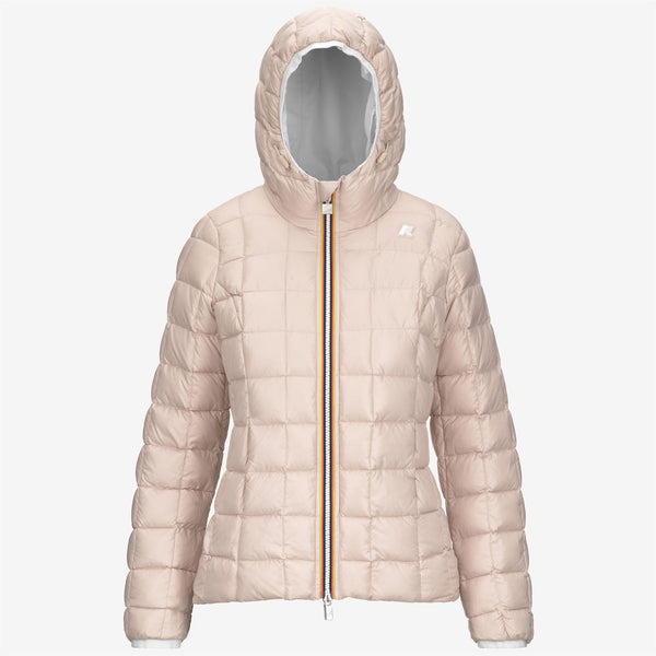 K Way LILY ST THERMO REVERSIBLE WHITE G-PINK T